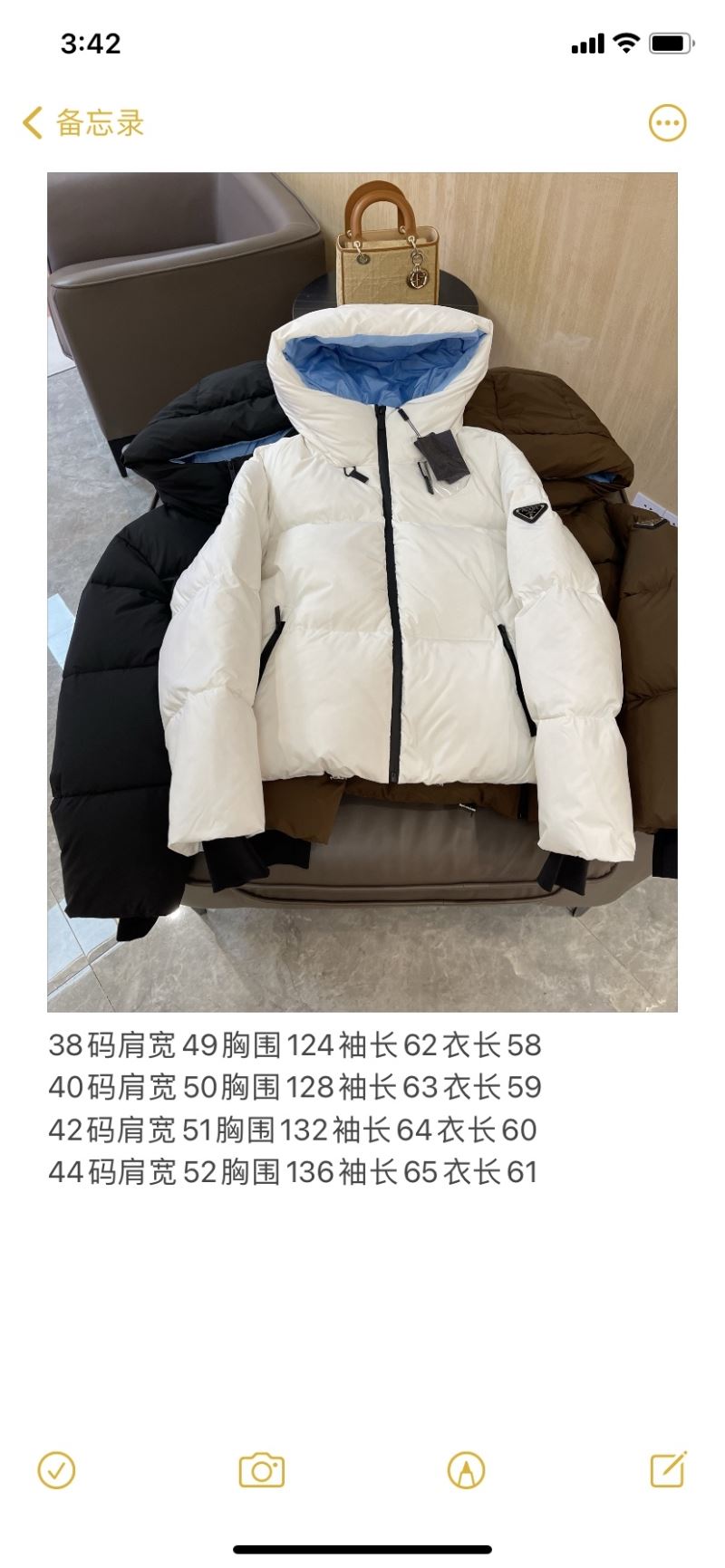 Prada Down Jackets